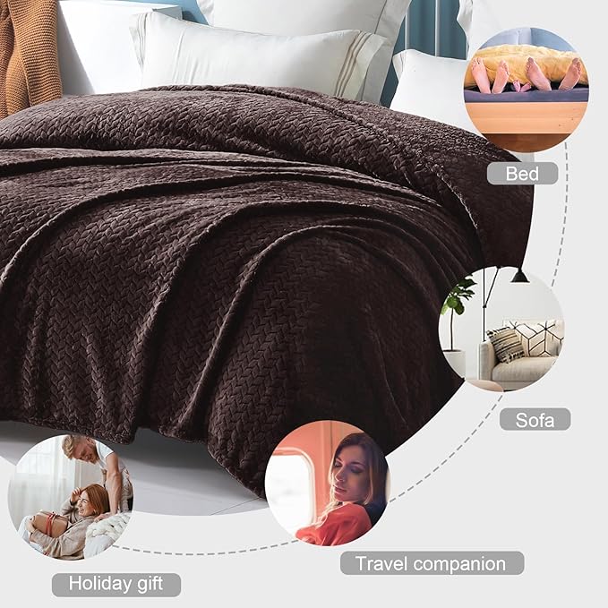 Exclusivo Mezcla Fleece Twin Size Blanket - Image 3