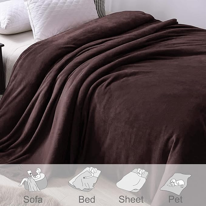 Exclusivo Mezcla Fleece Blankets Queen Size - Image 5