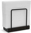 Wican Napkin Holder for Table, Bamboo Iron Standing Napkin Dispenser for by Wican