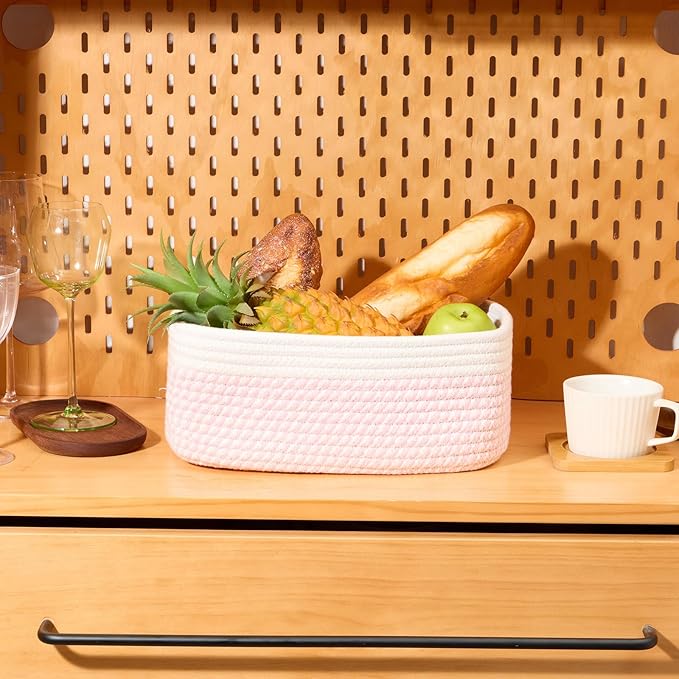 MiniArk Small Storage Baskets for Organizing | Closet Organizer Bins | Shelf - Image 5