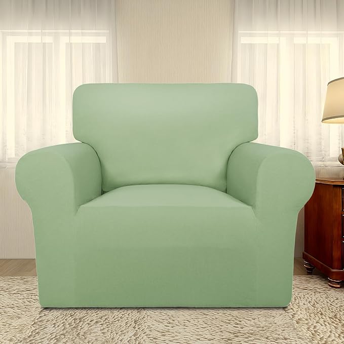 PureFit Super Stretch Chair Sofa Slipcover – Spandex Non Slip Soft Couch Sofa - Image 2