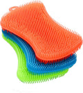 3PCS OstWony Silicone Dish Sponges, Super Food-Grade Silicone Sponges, Especial by OstWony