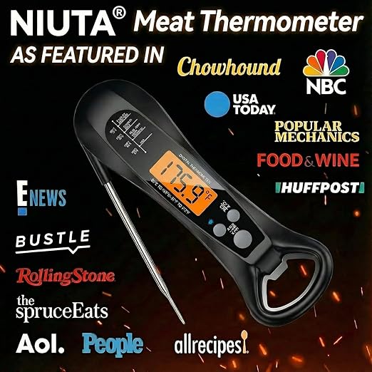 Therm Pro® Chef Meat Thermometer Digital, 1 Sec Instant Read, NIST® Certified - Image 6