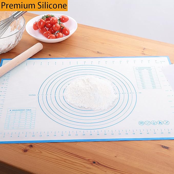 Silicone Baking Mat，Non Stick Rolling Dough - Image 2