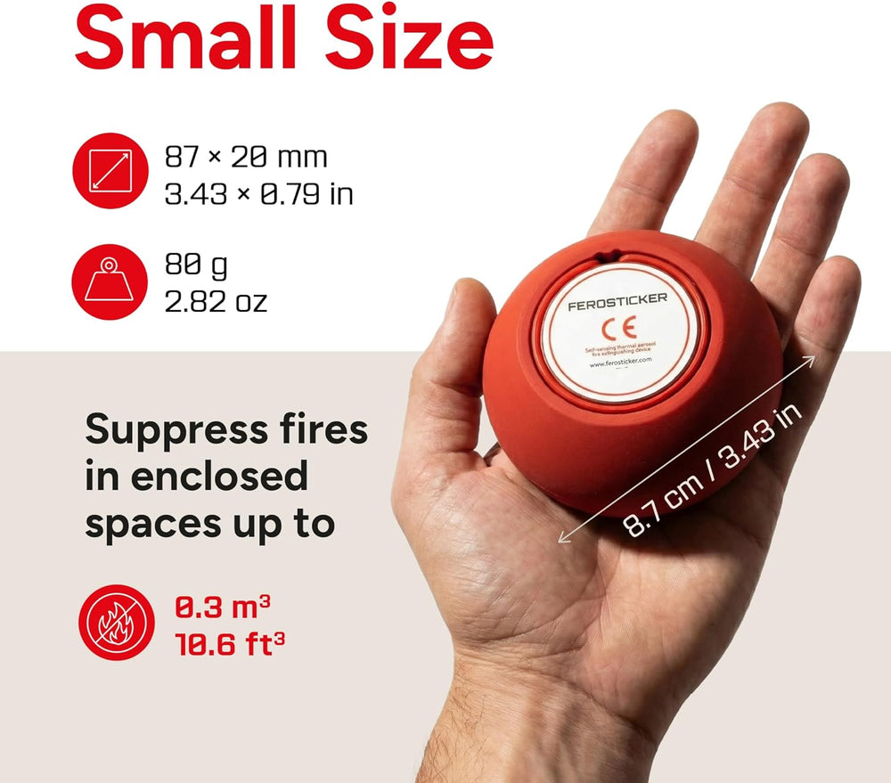 Small Automatic Fire Extinguisher (1 Pack)