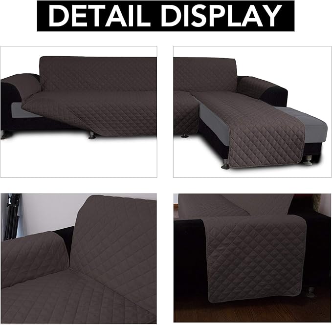 Easy-Going Sofa Slipcover L Shape Sofa Cover Sectional Couch Cover Furniture - Image 3