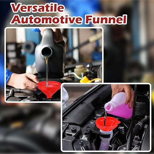 Long Funnel for Transmission Fluid 3.28 Foot Clear Tubing Plastic Wide Mouth - Image 6