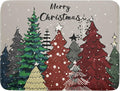 Christmas Trees Dish Drying Mat Winter Holiday Kitchen Dishes Pad 18x24 Inch by Giwawa