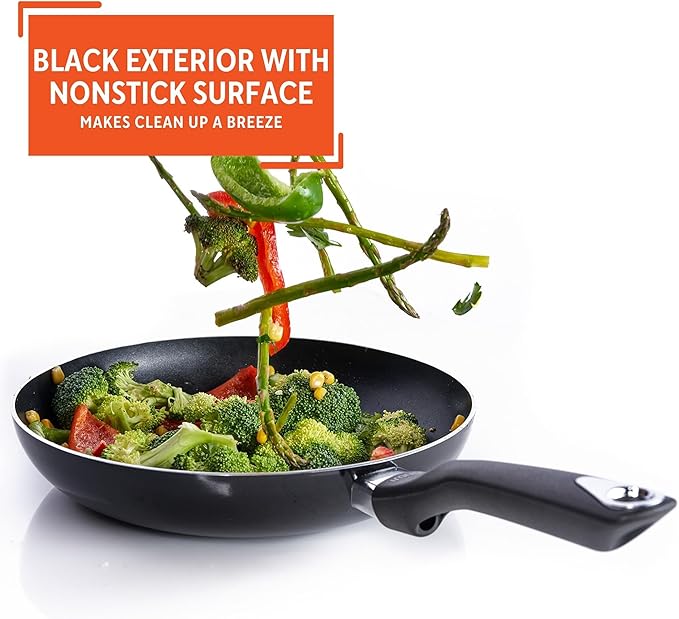 Imusa 8in Bistro Aluminum Nonstick Fry Pan - Image 4