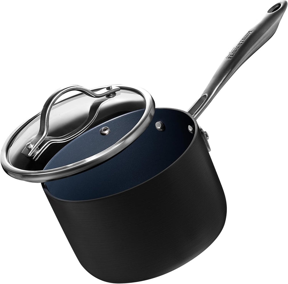 Guy Fieri's Flavortown Laser Titanium 2-Quart Sauce Pan