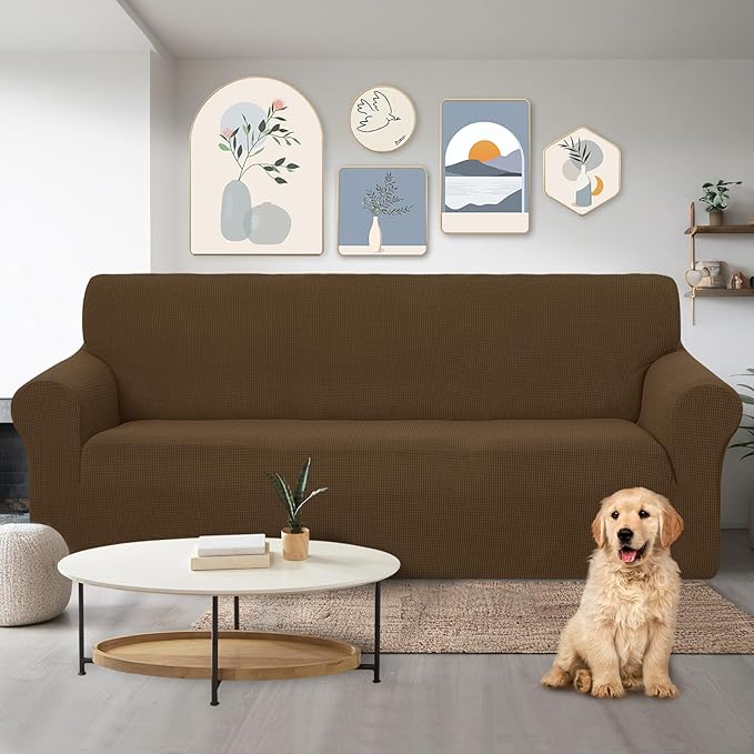 U-NICE HOME Stretch Couch Cover Sofa Cover Washable Sofa Slipcover Furniture - Image 2