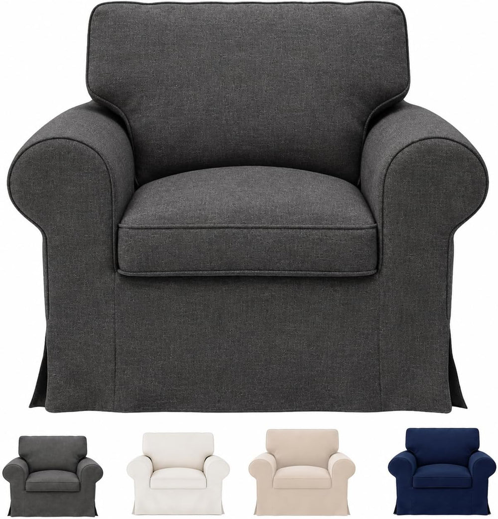 Ektorp Chair Cover for IKEA Ektorp Armchair Light Gray
