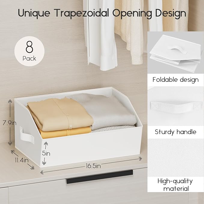 Homsorout Large Closet Organizers and Storage Bins - Image 2