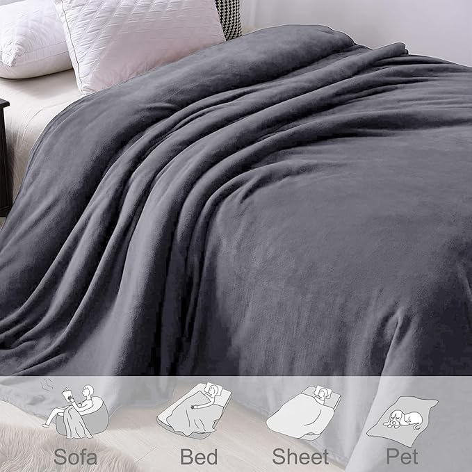 Exclusivo Mezcla Fleece Blanket Twin Size - Image 5