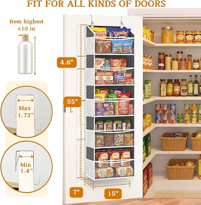Ofiray-home 2 Pack Over Door Organizer - Image 4