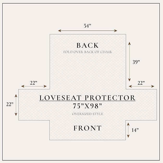 Great Bay Home Reversible Patchwork Loveseat Cover - Image 3