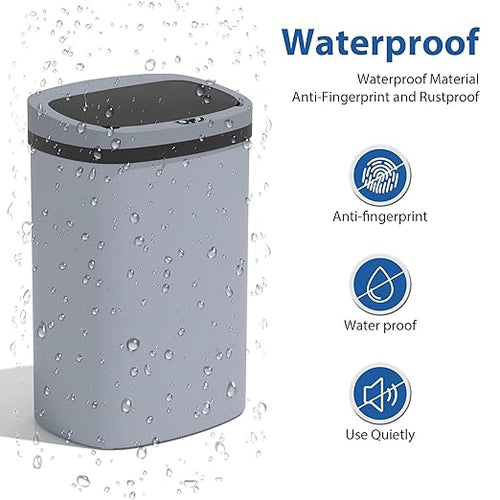 13 Gallon/50 L Kitchen Trash Can - Image 2