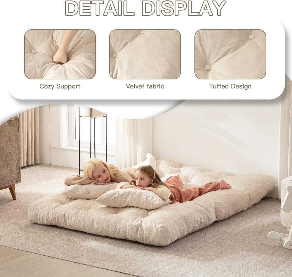 Folding Sofa Bed Fold Out Floor Couch Convertible Sleeper Chair Bed