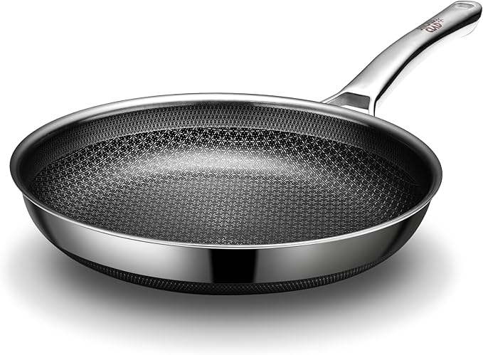 Non Stick Frying Pans, Hybrid Frying Pans Nonstick, non stick Skillets by Yonida