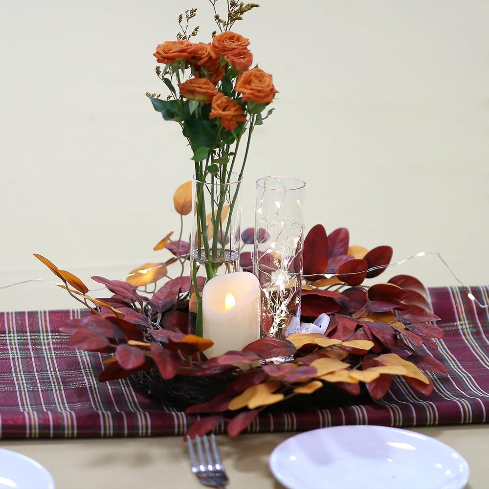Glass Cylinder Bud Vases for Centerpieces, Set of 12 Clear Small vases,Handma...
