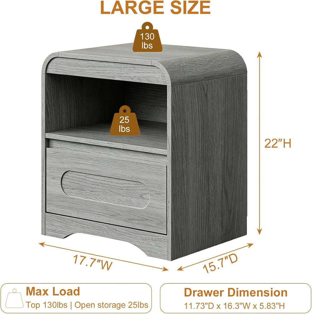 3 Piece Bedroom Set, Dresser and Nightstand Sets for Bedroom