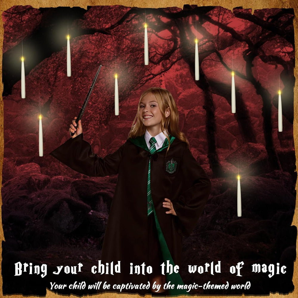Boribim 20PCS Floating Candles with Wand, Magic Hanging Candles, Flickering W...