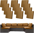 12Pcs Stretch Patio Cushion Covers, Outdoor Couch Covers Replacement, Outdoor by BIETYONE