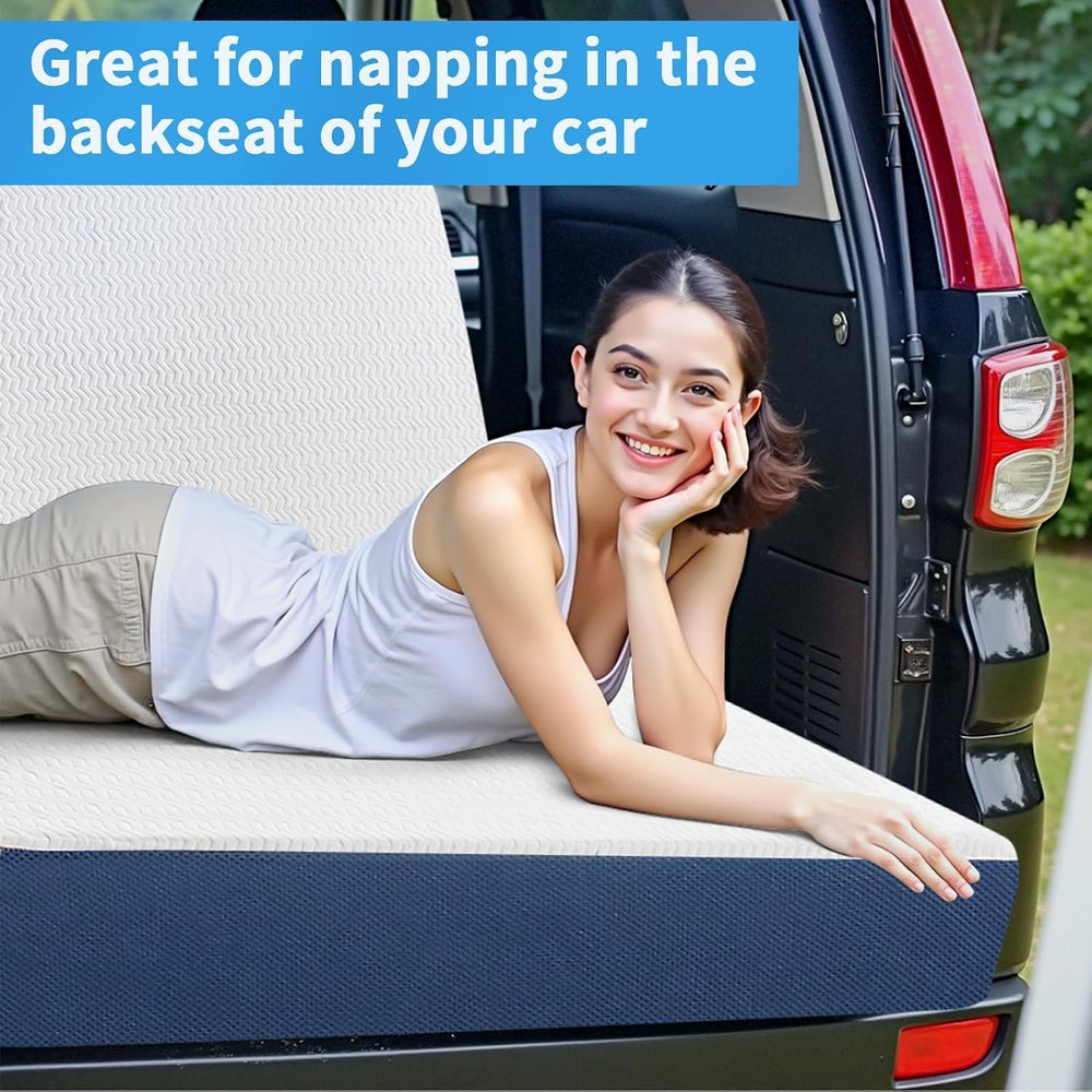 Folding Mattress Twin, 6" Floor Foldable Bed Futon for Guest Bed,Camping
