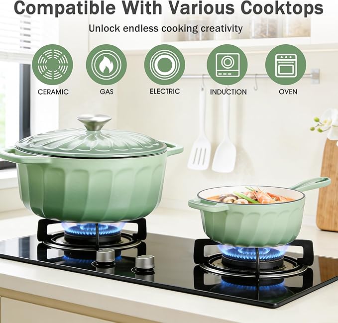 Enameled Cast Iron Sauce Pan