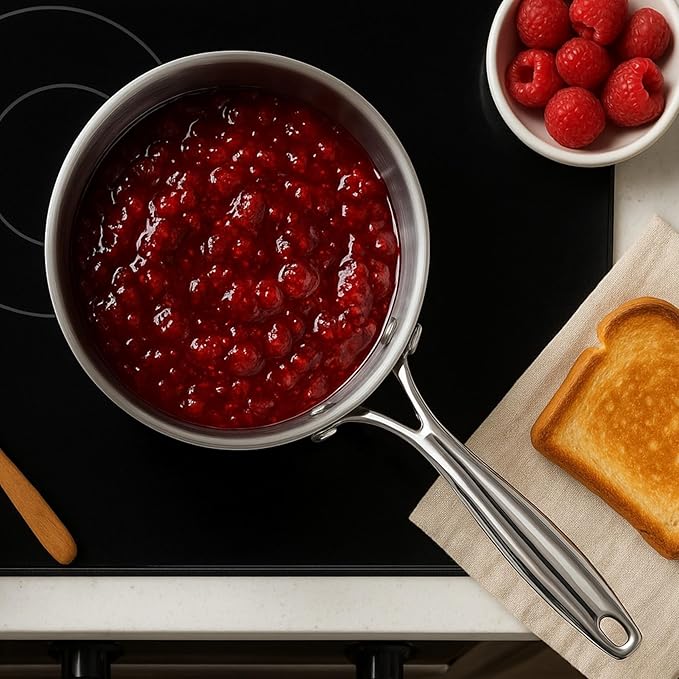 KEAWELL K3 Premium 1.5-Quart Tri-Ply Stainless Steel Saucepan - Image 9