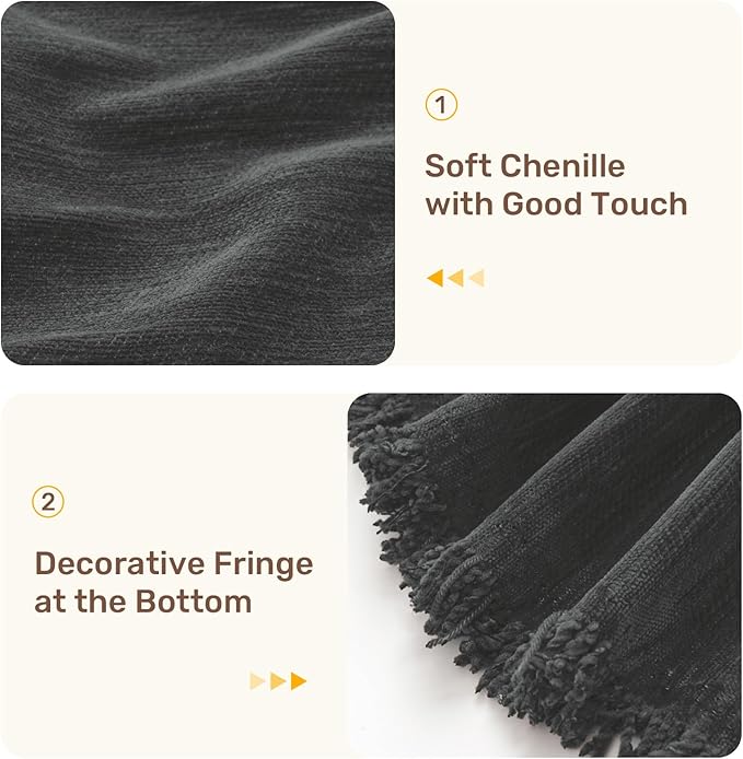Sectional Couch Covers, 2 Pieces Washable L Shaped Couch Covers Sofa Blanket - Image 6