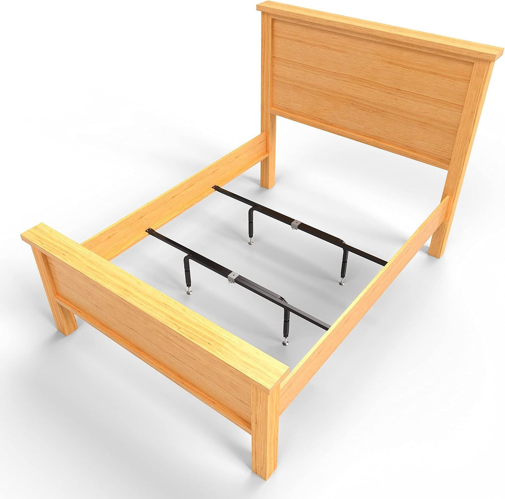 Bed Slats Center Support System | Adjustable Length & Height Tubular Stee...