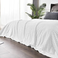 BEDELITE Fleece Blanket King Size – 3D Ribbed Jacquard Soft and Warm Decorative by BEDELITE