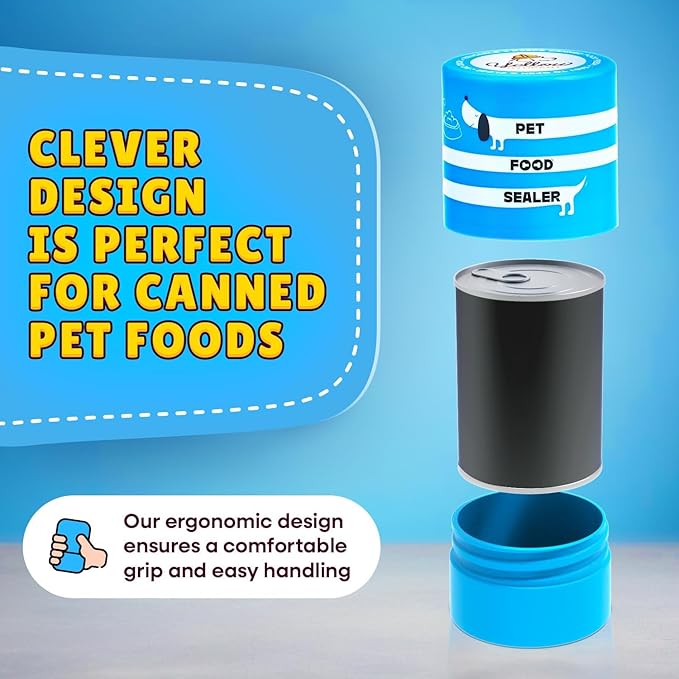 The Original Canned Dog Food Storage Container Patent Pending Reusable Airtight - Image 3