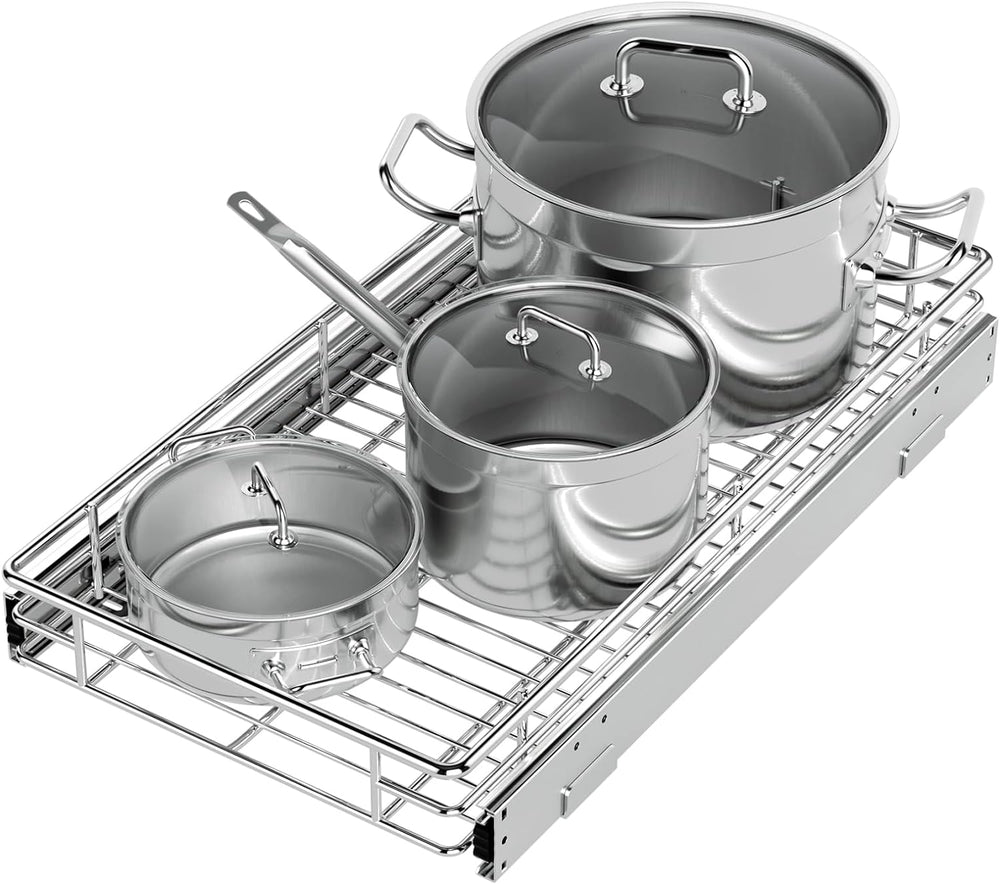 ZOINLIY Pull Out Cabinet Organizer, Versatile Slide Out Kitchen Organizers and