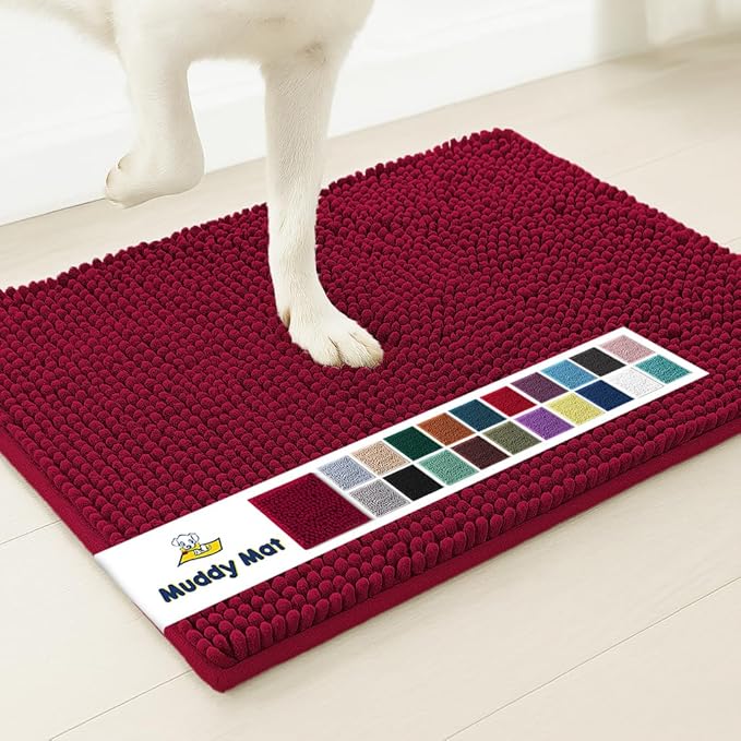 Muddy Mat® | Super Absorbent Door Mat Indoor, Microfiber Quick Dry Chenille by MuddyMat%C2%AE