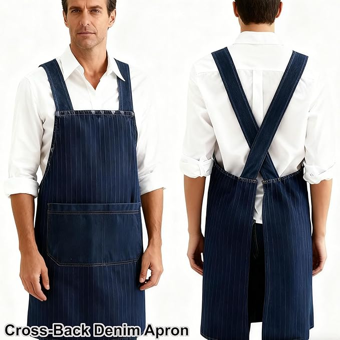Adult Jour Apron, Lightweight Cotton Apron - Image 8