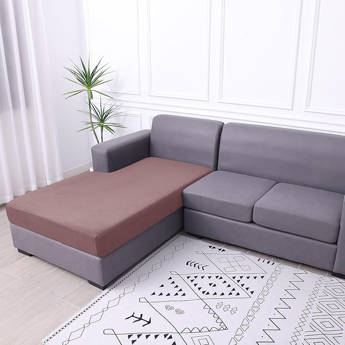 hyha Waterproof Sectional Couch Covers, Non Slip Sofa Couch Cushion Covers L - Image 7