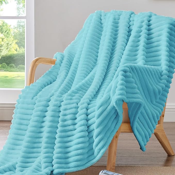 BEDELITE Fleece Throw Blanket for Couch by BEDELITE