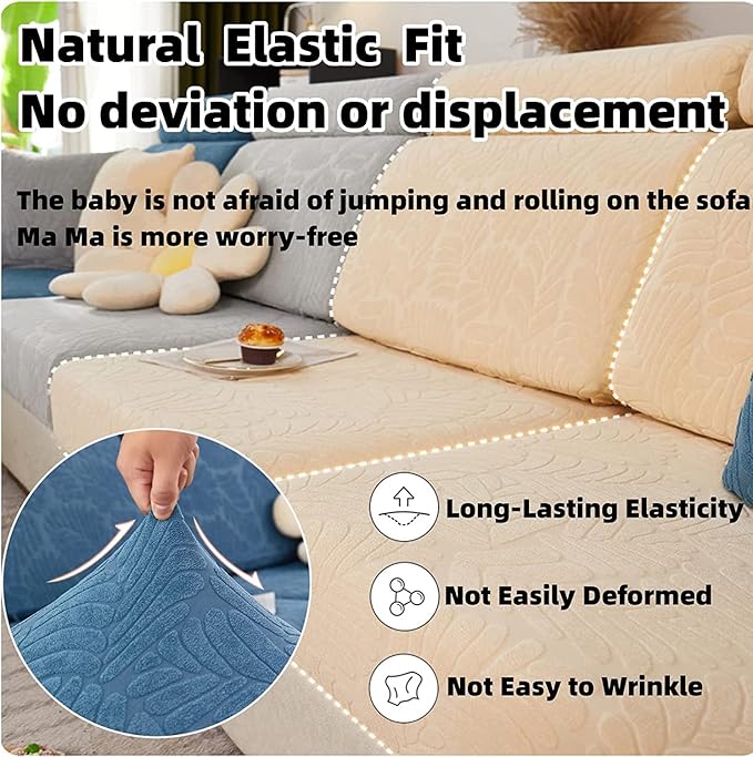 Couch Cushion Covers for Sofa Couch Covers Wear-Resistant Universal Sofa Cover - Image 3
