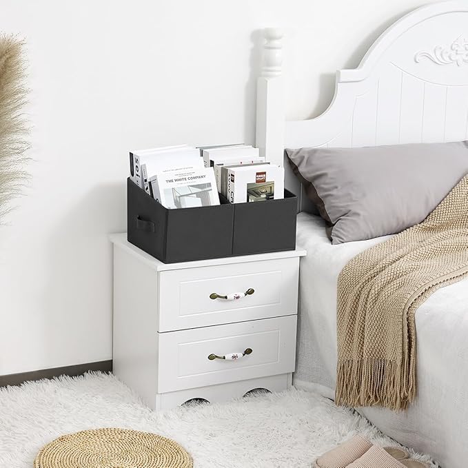 DIMJ Closet Storage Bins, 6 Pack Storage Baskets
