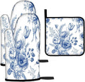 LOKMU Oven Mitts and Pot Holders Set of 3, Kitchen Decor Gifts by LOKMU