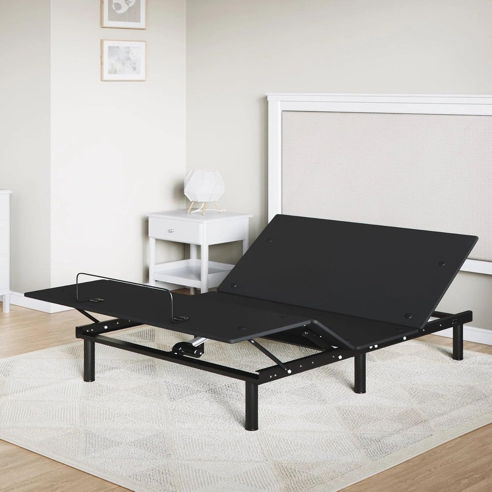 Sven and Son Essential Adjustable Bed Base (Frame Only), Easy Assembly, Head ...