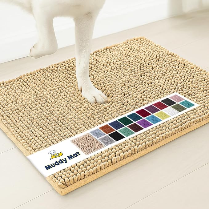 Muddy Mat® | Super Absorbent Door Mat Indoor, Microfiber Quick Dry Chenille by MuddyMat%C2%AE