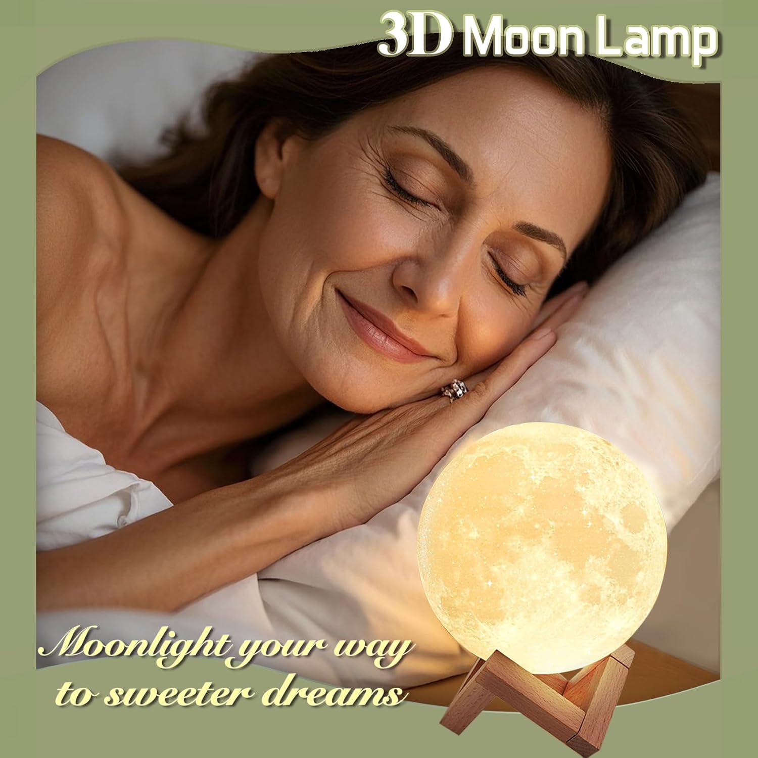 AHAGIFTREE Gift Baskets for Women,11PC Care Package with Moon Lamp,Grief,Get Well Soon After Surgery,Birthday,Think of You,Thank You,Sympathy (green)
