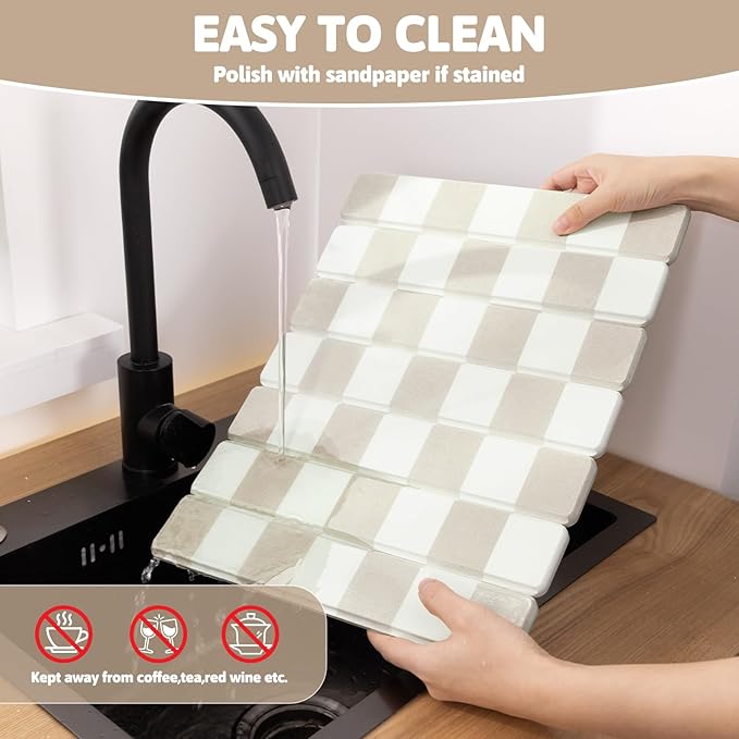 Yamaziot Large Stone Drying Mat - Image 5