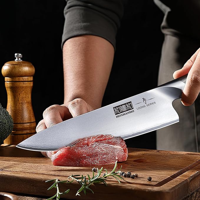 HOSHANHO 5 Pieces Knife Set, Japanese High Carbon Stainless Steel Kitchen Knife - Image 5
