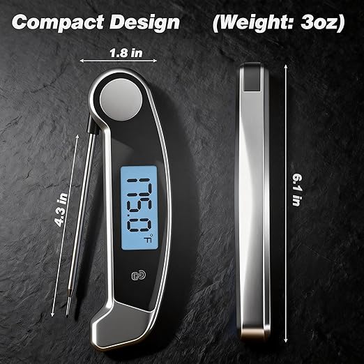 Meat Thermometer Digital Waterproof Instant Read Thermometer - Image 5