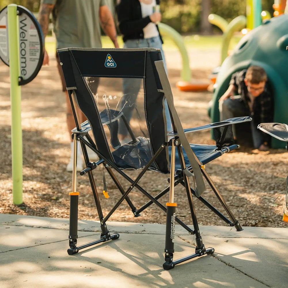 GCI Outdoor Comfort Pro Rocker Camping Chair - Indigo Blue