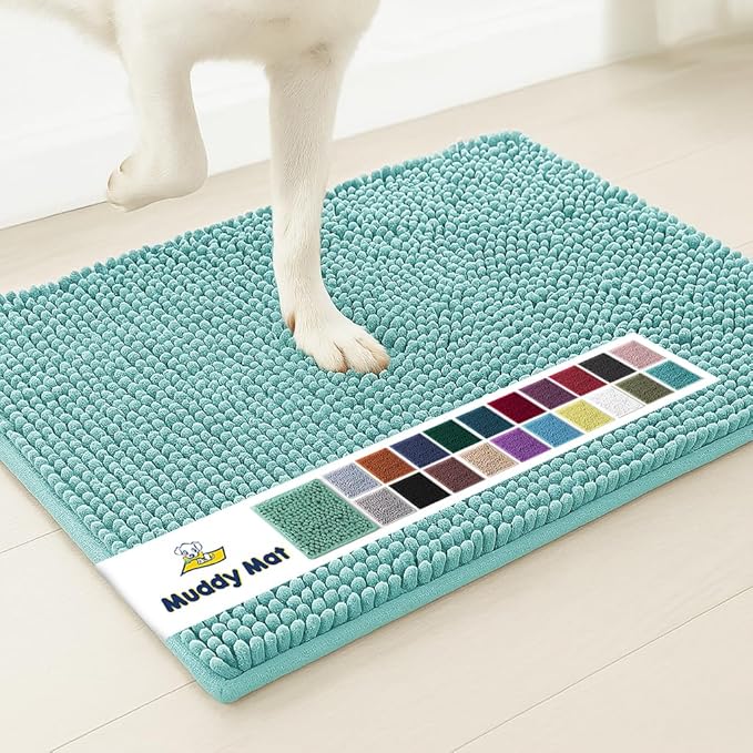 Muddy Mat® | Super Absorbent Door Mat Indoor, Microfiber Quick Dry Chenille by MuddyMat%C2%AE